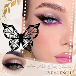 Reusable Butterfly Eyeliner Stencil Flexible Eyeliner Stamp Tool Winged Eyeliner Tool Butterfly Stencil Eyeliner Tool