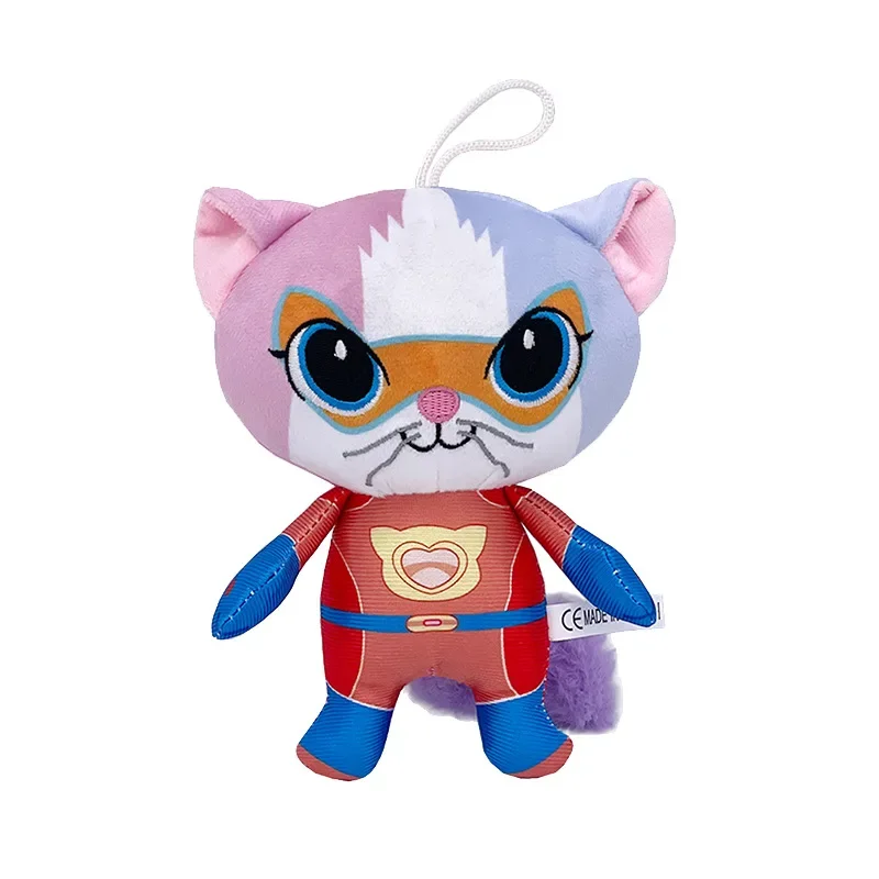 Cute Super kitties plush toy.Plush dolls are soft but not easily deformed.Room decoration.Holiday gifts birthday gift