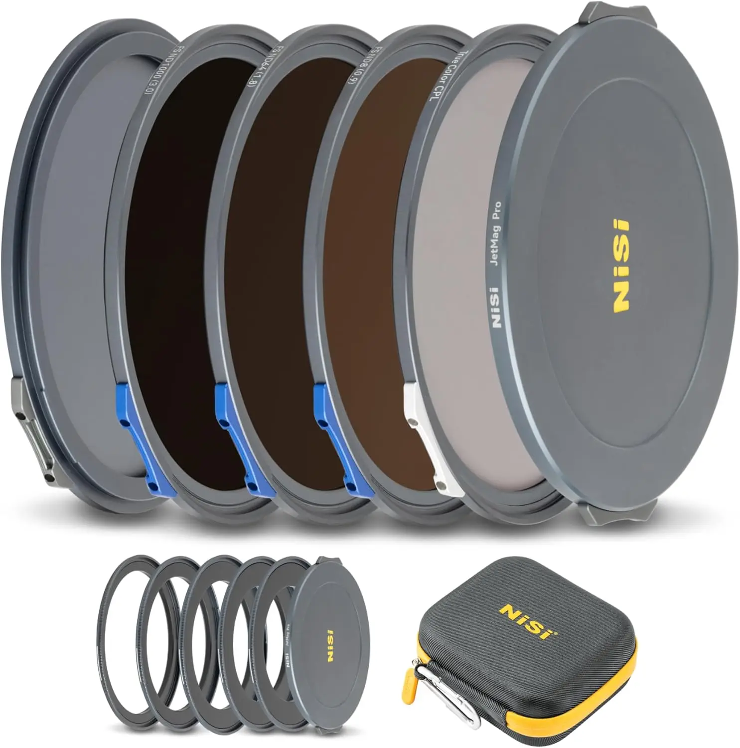NiSi JetMag  Landscape ProND Kit Twist Lock Magnetic System ND8 ND64 ND1000 CPL Multi Lens Adapters Professional Outdoor C