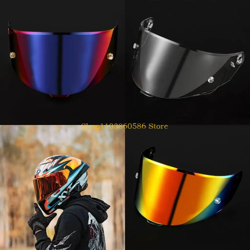 

242A Motorbike Helmets Visors Uiversal for Day & Night Quick Fixing used for Bike
