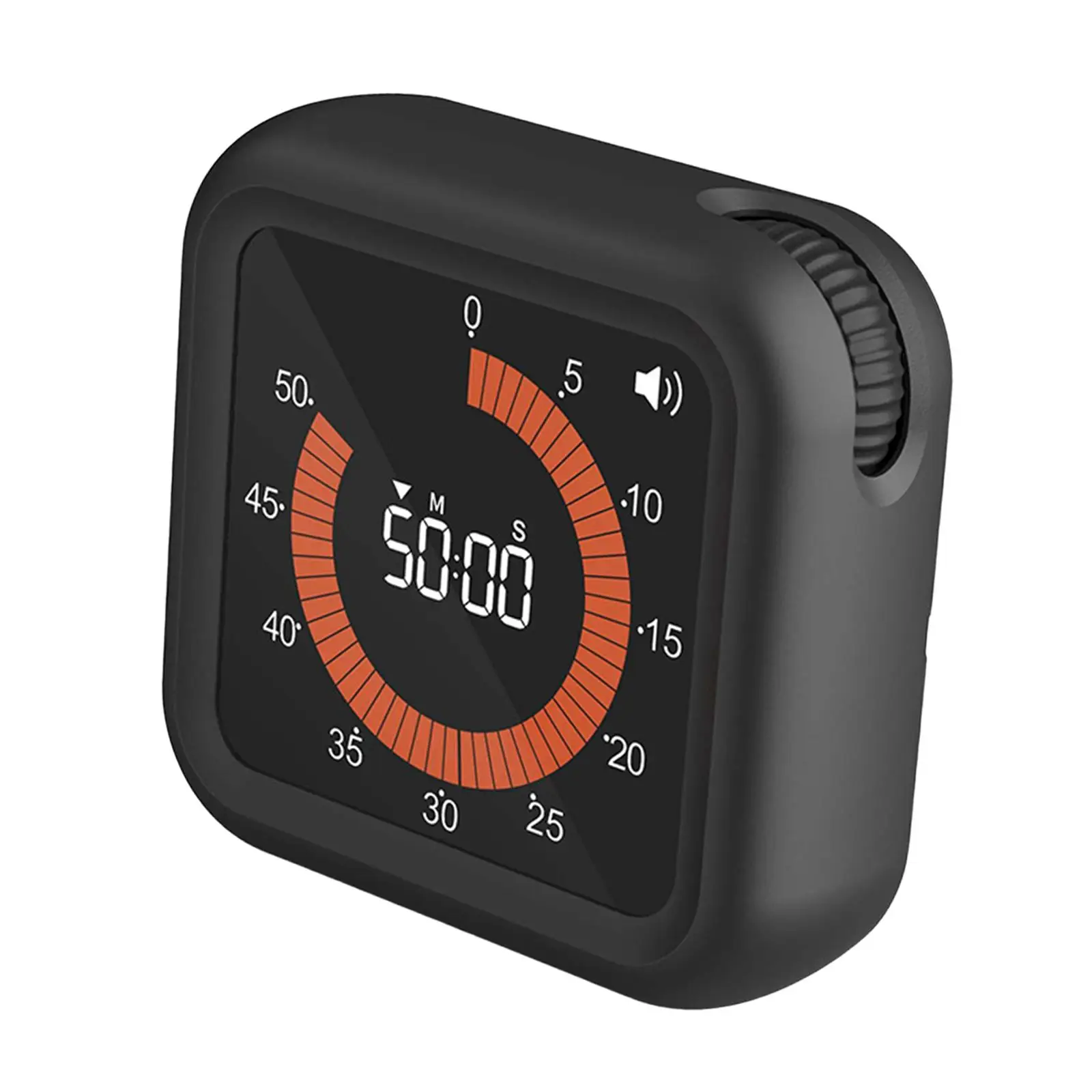 Rechargeable Visual Timer Digital Silent Desk Clock Count Up Down with Brightness Control for Classroom Office Home Kitchen