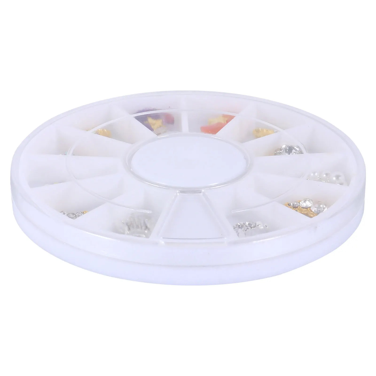 12 قطعة من حجارة الراين الكريستالية لتزيين الأظافر، زخارف لامعة وأنيقة لتزيين الأظافر والهواتف وأجهزة الكمبيوتر المحمولة