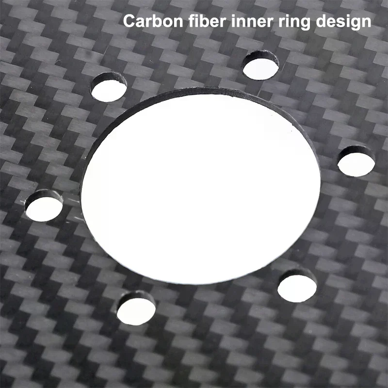 140/160mm Carbon Fiber Brake Disc High-strength Lightweight Design  Road Bike Replacement Parts Cycling Accessories 1PC