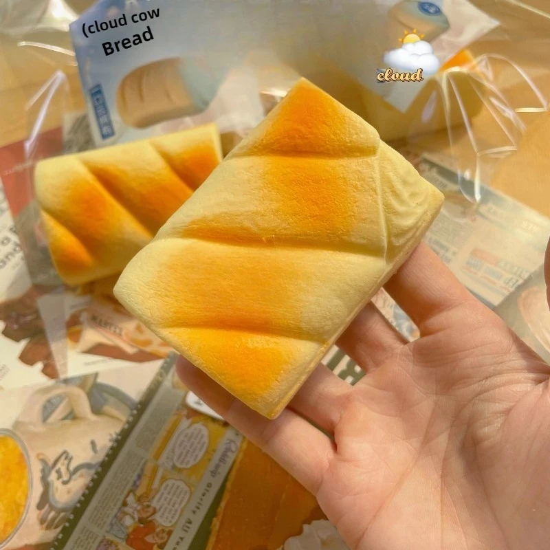 Nowość! Popularny miękki antystresowy gadżet w kształcie chmurki z mlecznej bydłości, do ściskania, DIY, powolny powrót do kształtu, miękki i gładki w dotyku, narzędzie do uwalniania od stresu.