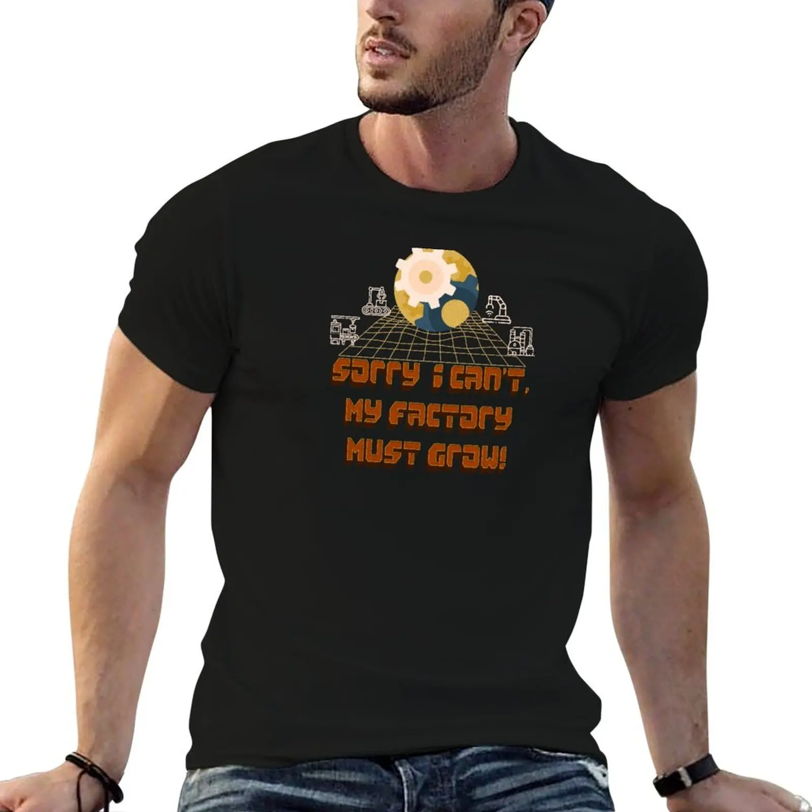 My Factory Must Grow T-Shirt blacks oversized mens vintage t shirts