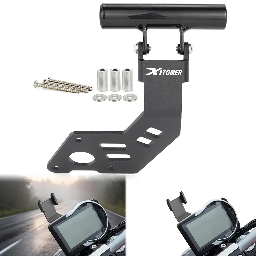

Motorcycle GPS Navigation Mount Bracket Fit For DUCATI SCRAMBLER 800 2024-2025 GPS Mount Bracket Phone Holder Bracket
