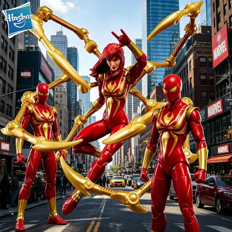 

В наличии: Коллекционная фигурка Hasbro Marvel Legends Series Magic: The Gathering Мэри Джейн Уотсон Iron Spider, модель-игрушка