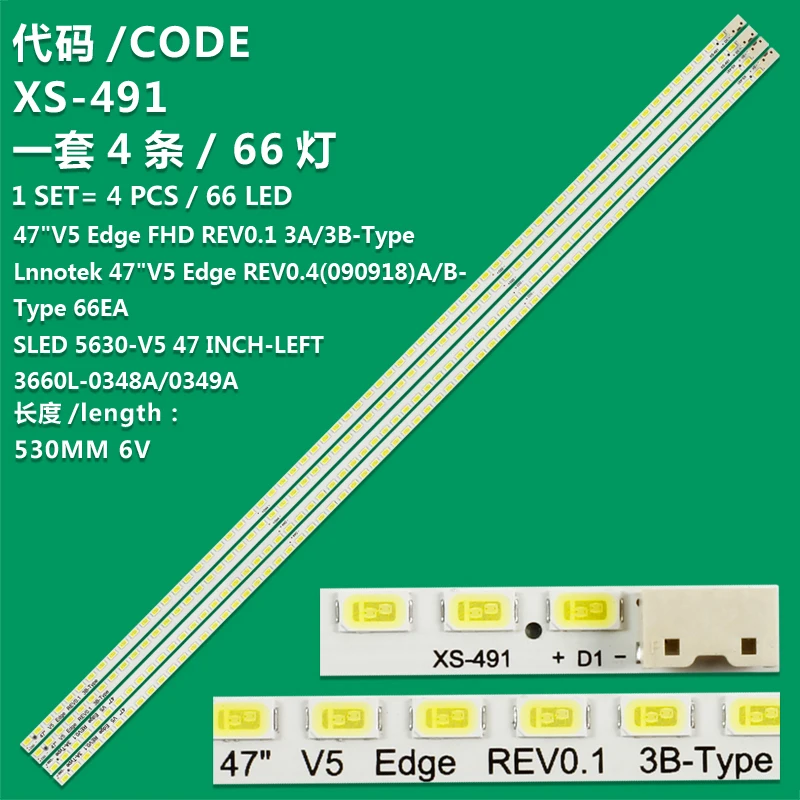 

LED Suitable for LG 47LE5300 47LE5500 47LX6500 47LE5400 47E70RG LE47A300N 47LE5900 LC470EUH SC A1 3660L-0349A 3660L-0348A