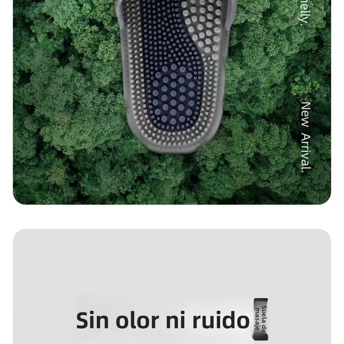 Pantuflas de Masaje para Hombre, Antideslizantes, para Interiores, Baño, Estilo Simple, Material de PVC, Cómodas, para Verano