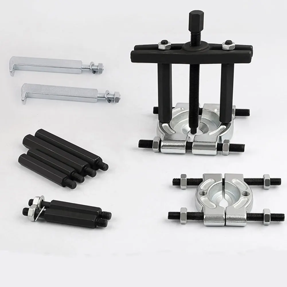 14 Pcs Separator Combination Set Bearing Splitter Mechanical Double Disc Puller Chuck Gearbox Outer Bearing Remover Tool