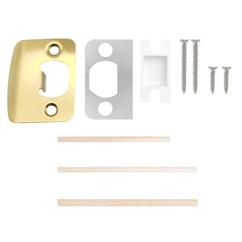 Polierte Türschläge Platte mit präzisem Loch -Alignment -Tür -Hardware -Werkzeug