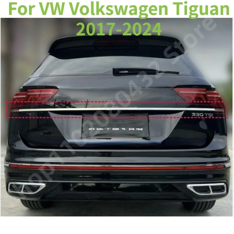 

Высококачественная отделка задней части багажника из нержавеющей стали, молдинг-Стайлинг для VW Volkswagen Tiguan 2017-2024