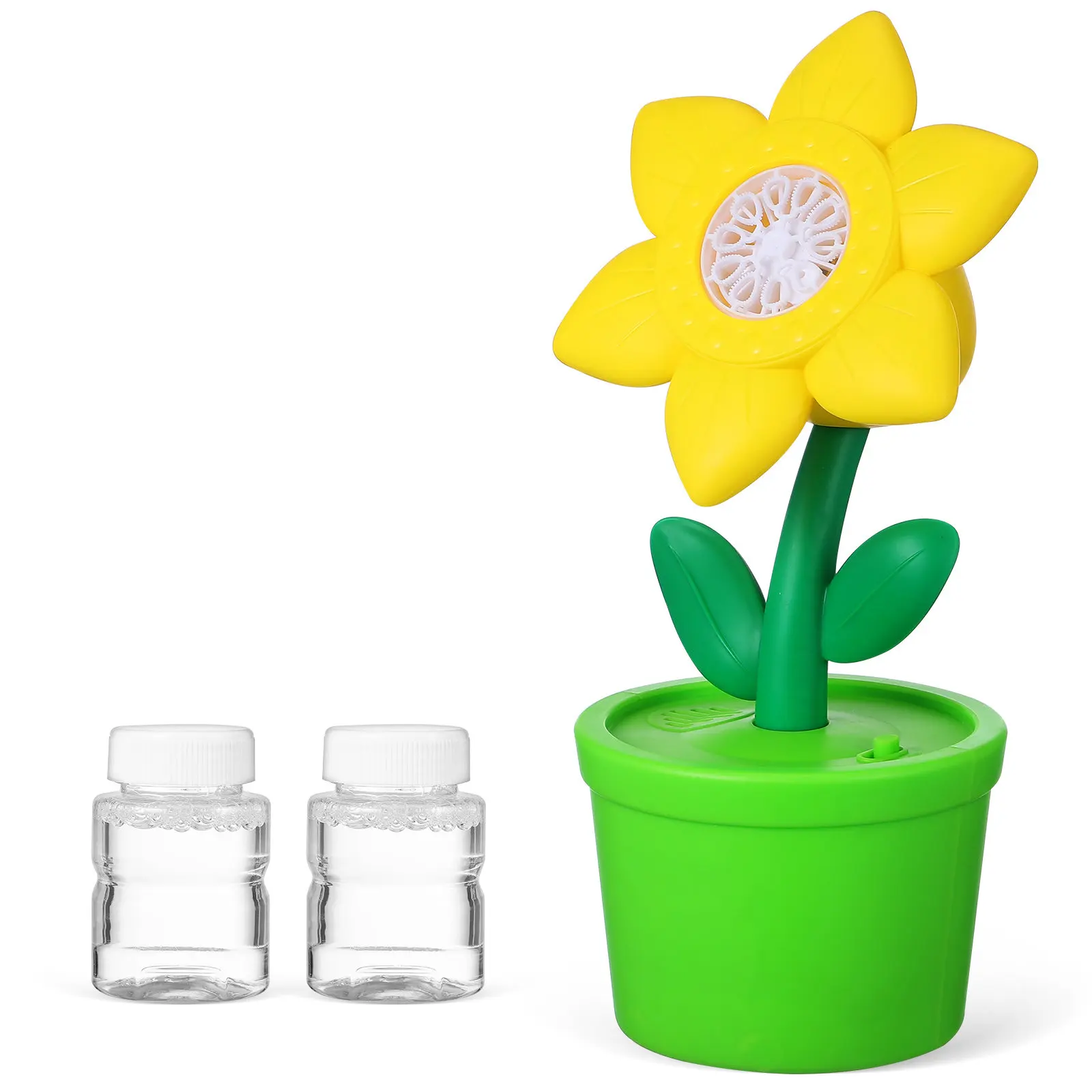 

Outdoor Sunflower Bubble Machine Easy with Lights for Festive Ambiance Bubble Machine for Kids Outdoor Toy,