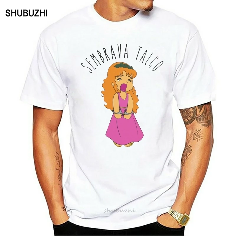 Camiseta Donna Pollon Sembrava Talco Idea Regalo camiseta de dibujos animados hombres Unisex nueva moda camiseta tamaño grande top