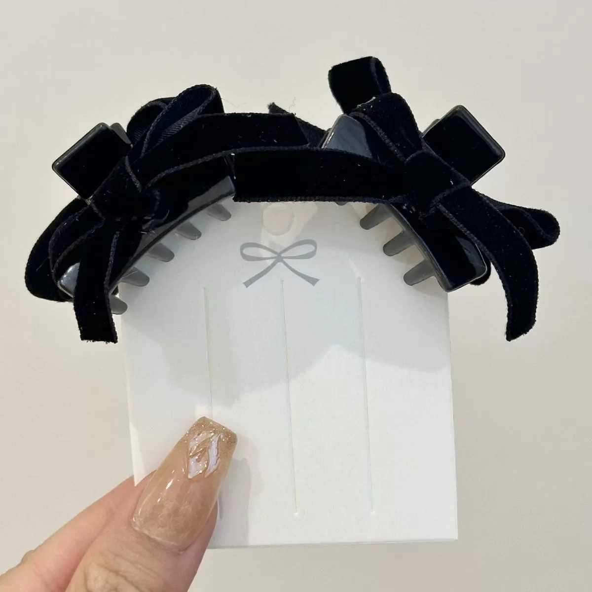 2 Stücke Frauen Kleine Schleife Haarklammern Süße Prinzessin Kopfbedeckung Fransen Haarspangen Haarspangen für Mädchen Mode Haarschmuck – Detail 5