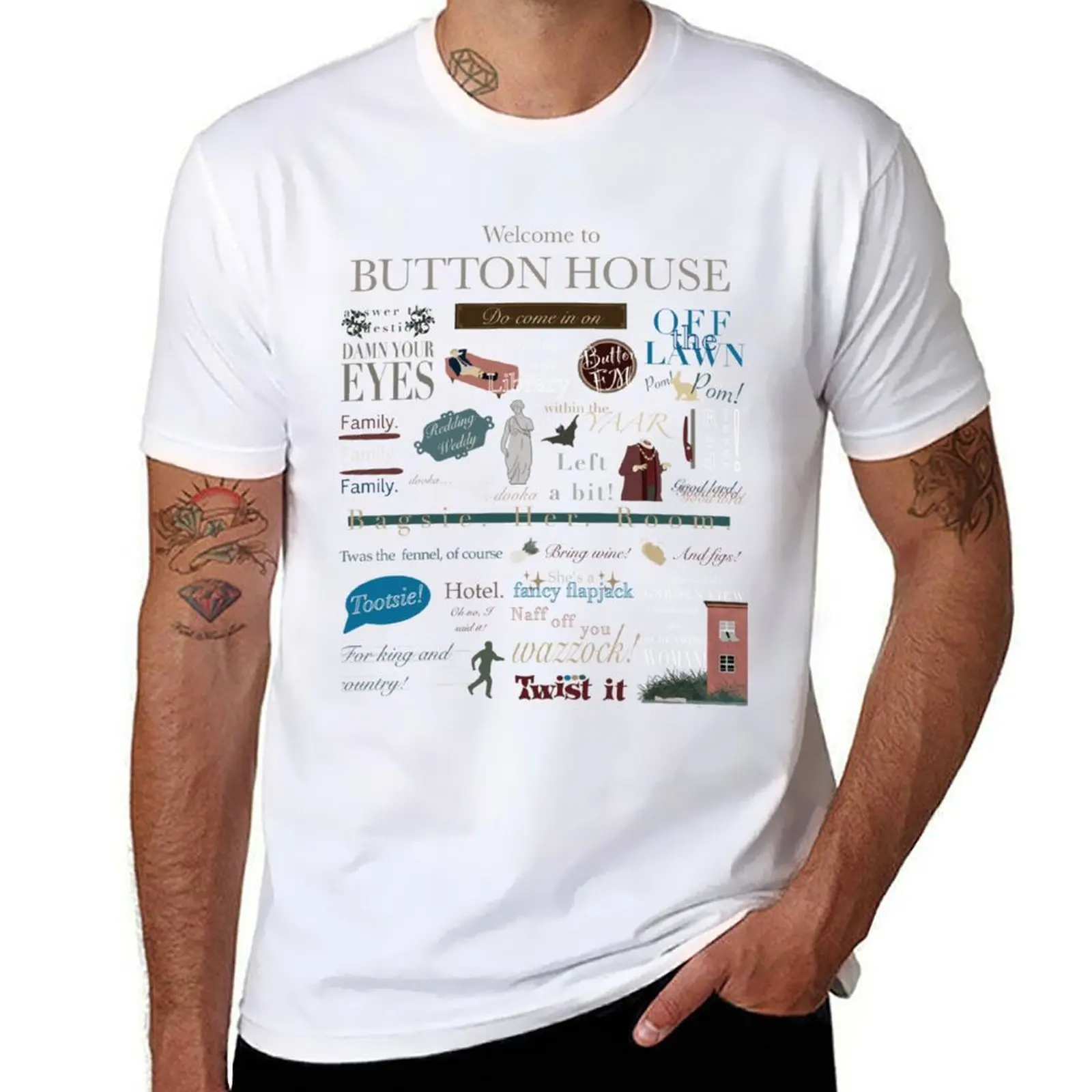 

Ghosts (BBC) Quotes Classic . T-Shirt man t shirt luxury anime t shirts for man T-Shirt