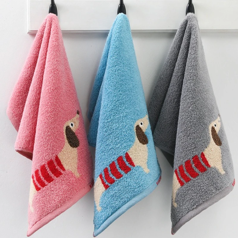 

Pure Cotton Children Towels Soft Absorbent Embroidered Large Size Cartoon Face Towel Bath Towels for Newborn Kids Shower Stuff