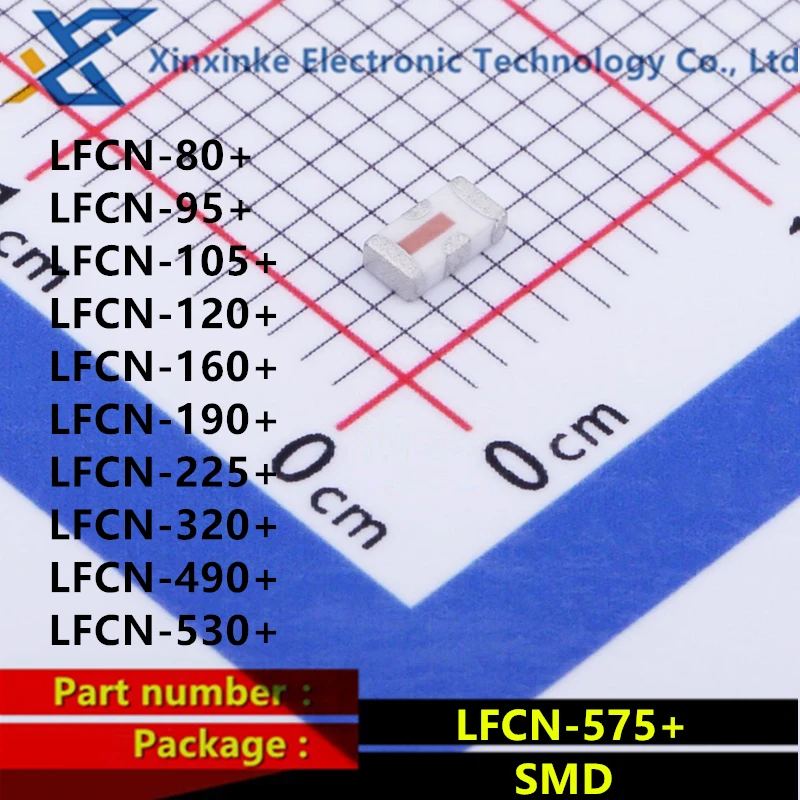 

LFCN-80+ LFCN-95+ LFCN-105+ LFCN-120+ LFCN-160+ LFCN-190+ LFCN-225+ LFCN-320+ LFCN-490+ LFCN-530+ LFCN-575+ SMD Chip RF Filter