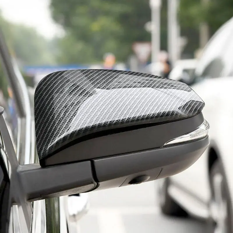 Para Toyota Fortuner AN160 Hilux SW4 RAV4 Hilux Revo 2015-2018 accesorios de coche tapa de espejos retrovisores decoración embellecedor de marco