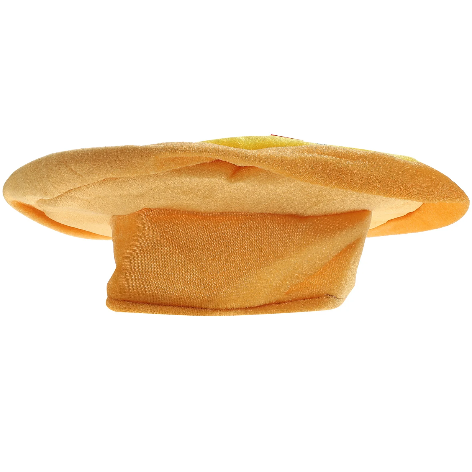 

Pizza Hat Bright Colored Cloth Party Headwear Comfortable One Size Fits Most Costume Photo Prop Holiday Festival Accessory