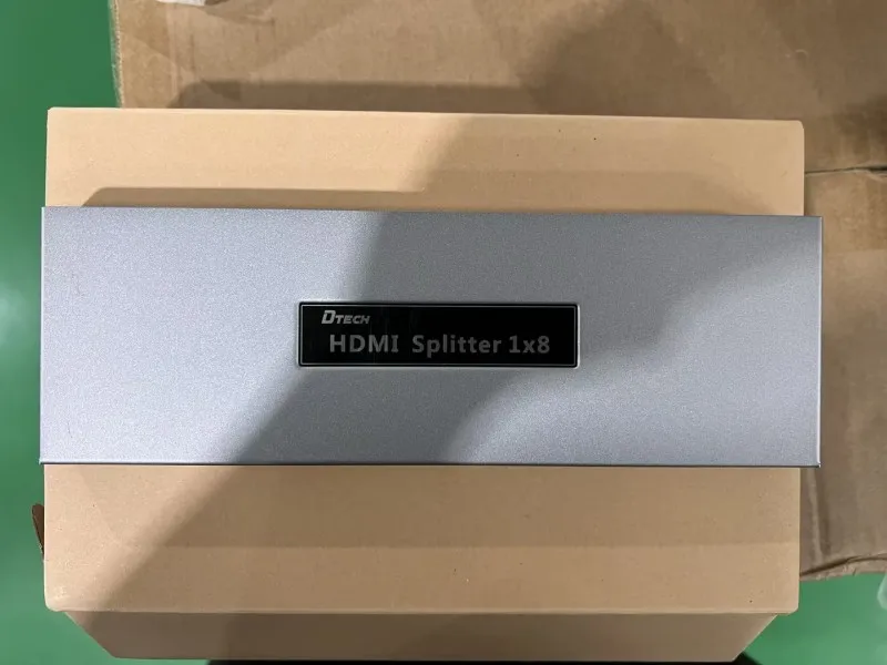 DTECH 4K HDMI Splitter 1 in 8 Output HDMI 2.0 Video Converter Splitter 1x8
