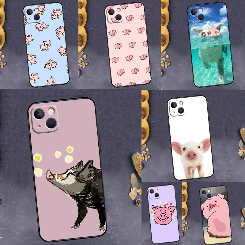 Kawaii Pig Case For…