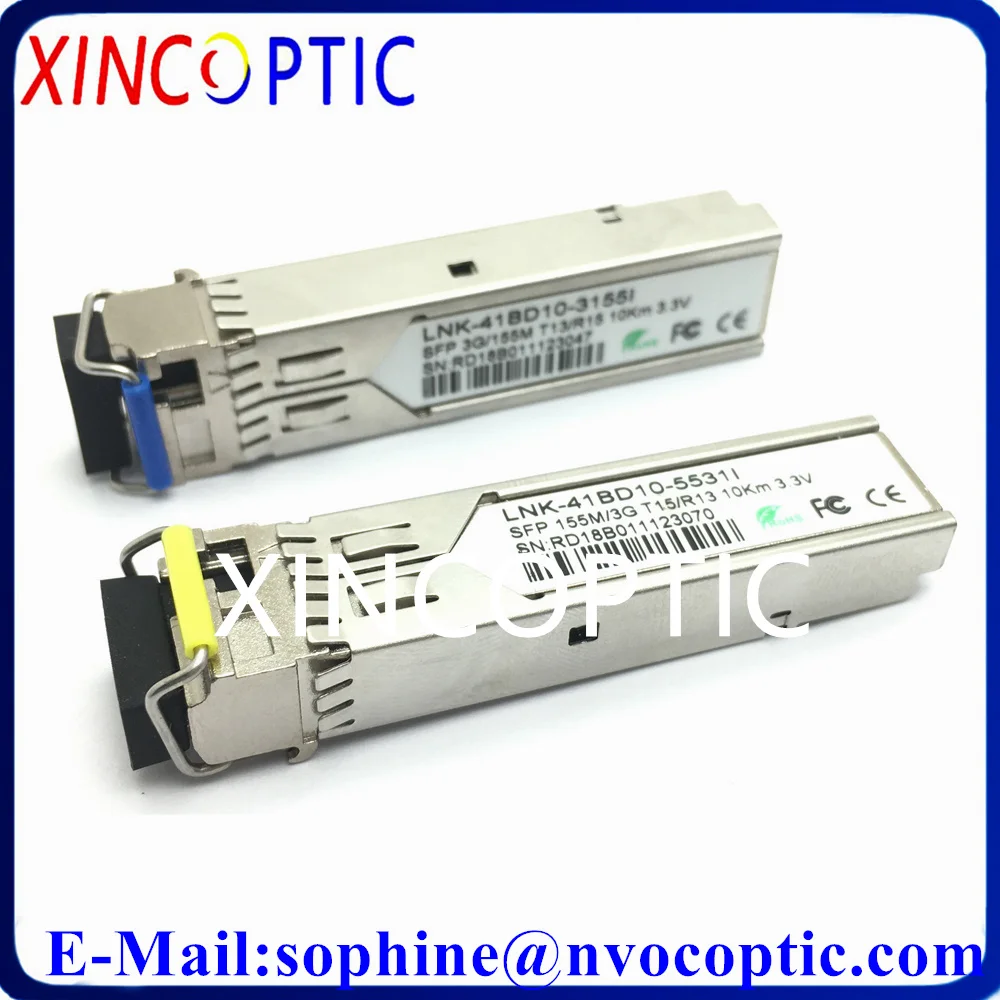 3G SDI Bidi 10-20KM Module,3G-SDI 1310/1550nm 10km 20km Video SFP for Black Magic Transmission,3Gbps HD-SDI SD-SDI Transceiver