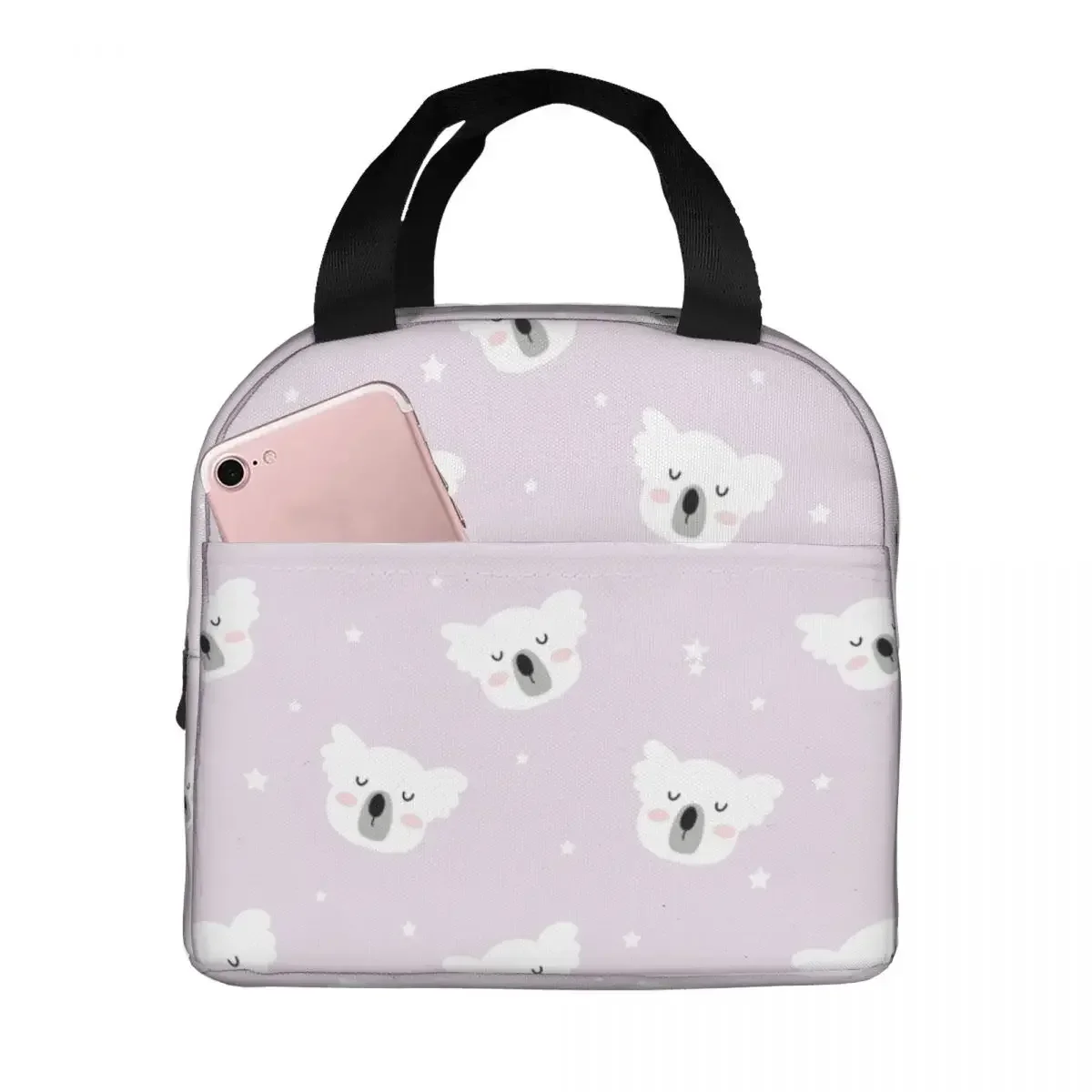 Lunch Bag for Cute Koala Animal Thermal Cooler Waterproof Picnic Ox Lunch Box Handbags