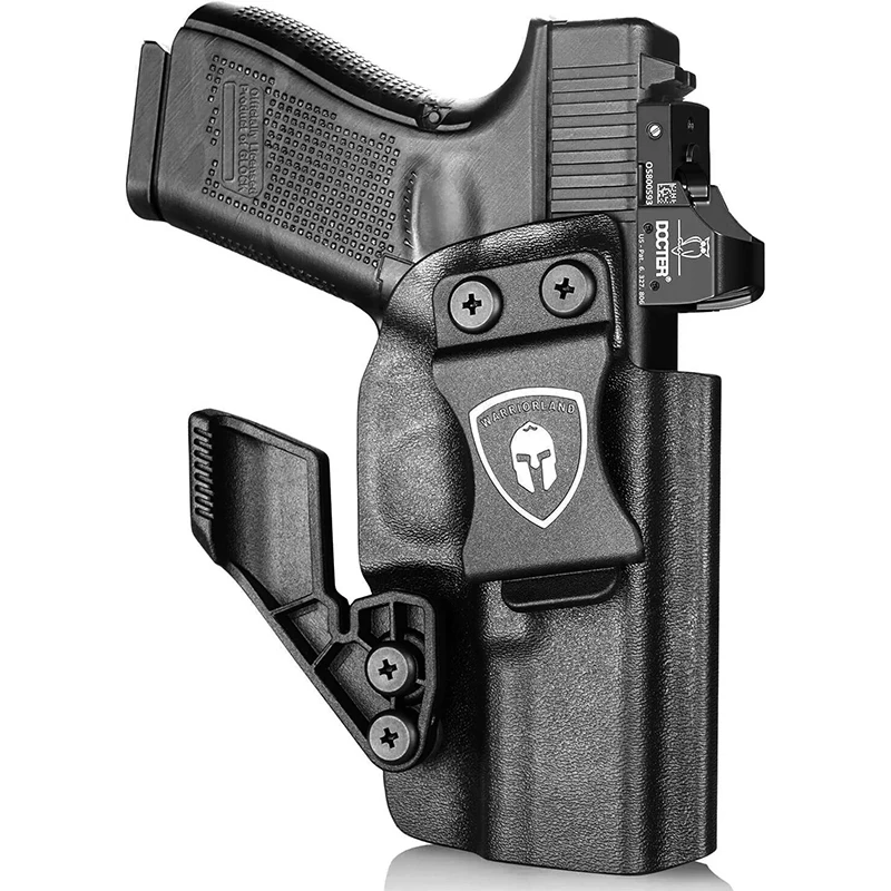 

IWB Holster Optic Cut For Glock17/19/19X/26/44/45 Gen(1-5) OR Glock 23/32 Gen(3-4 Not Gen5) Right Hand Compatible Red Dot Aiming