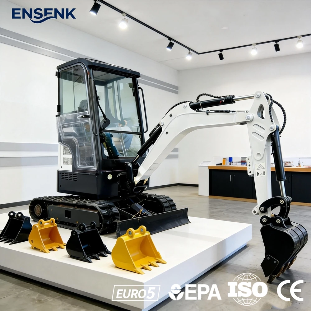 

Мини-экскаватор 0.8-2.5 тонны с дизельным двигателем, для строительства и сельского хозяйства, Европа, EPA Euro 5, прямые поставки с завода