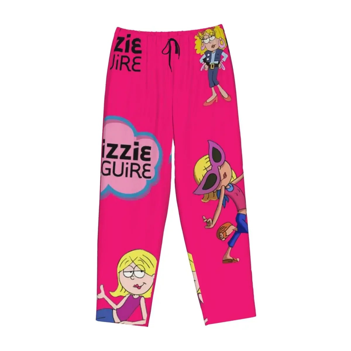 

Женские пижамные штаны с карманами в стиле Лиззи Макгуайр, для дома и сна