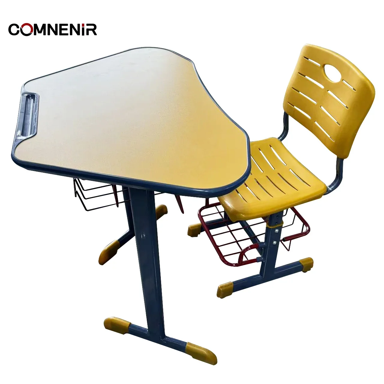 School furniture collaborate elementary School desk chair Room Table Classroom Furniture Foldable Student desk