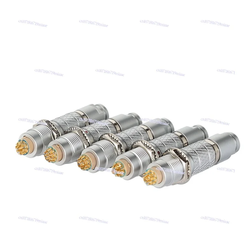 Compatible with FGG/EGG industrial aviation plug socket push-pull self-locking connector B series multi-pin male and female