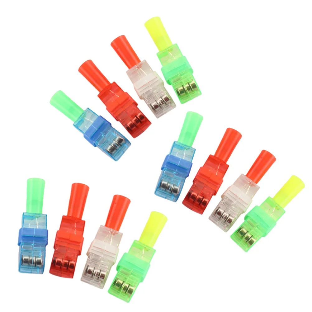 20 Pcs Childrens Toys Projection Finger Light Shine Lamp Cheer LED Plaything Flashing Kids Party