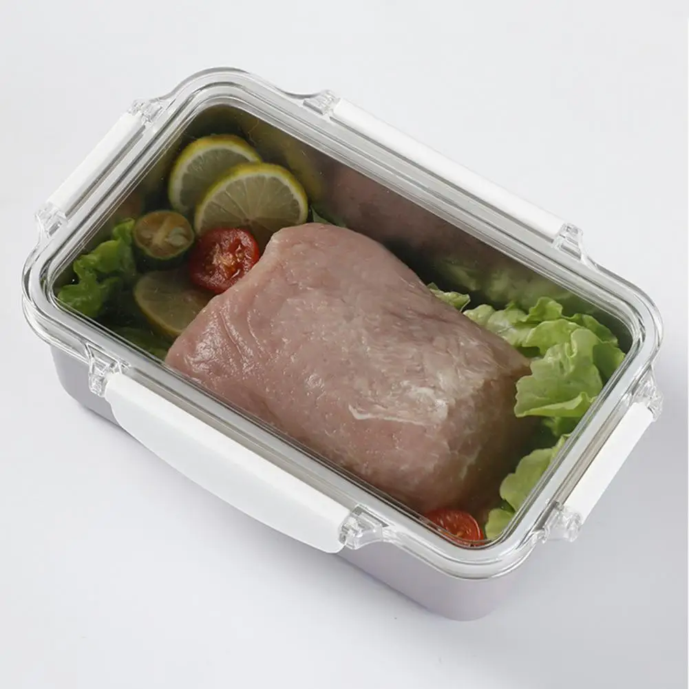 Stainless Steel Baking Tray 304 Stainless Steel Bread Baking Pan with Sealing Lid Nonstick Loaf Pan Rust-proof for Sourdough