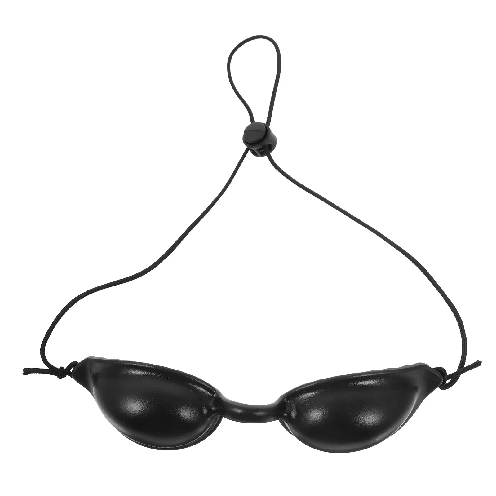 

PVC Safety Eye Mask Adjustable Ergonomic Design Uv Protection Goggles for Tanning Beds Eye Shade Blackout Sleep Skincare