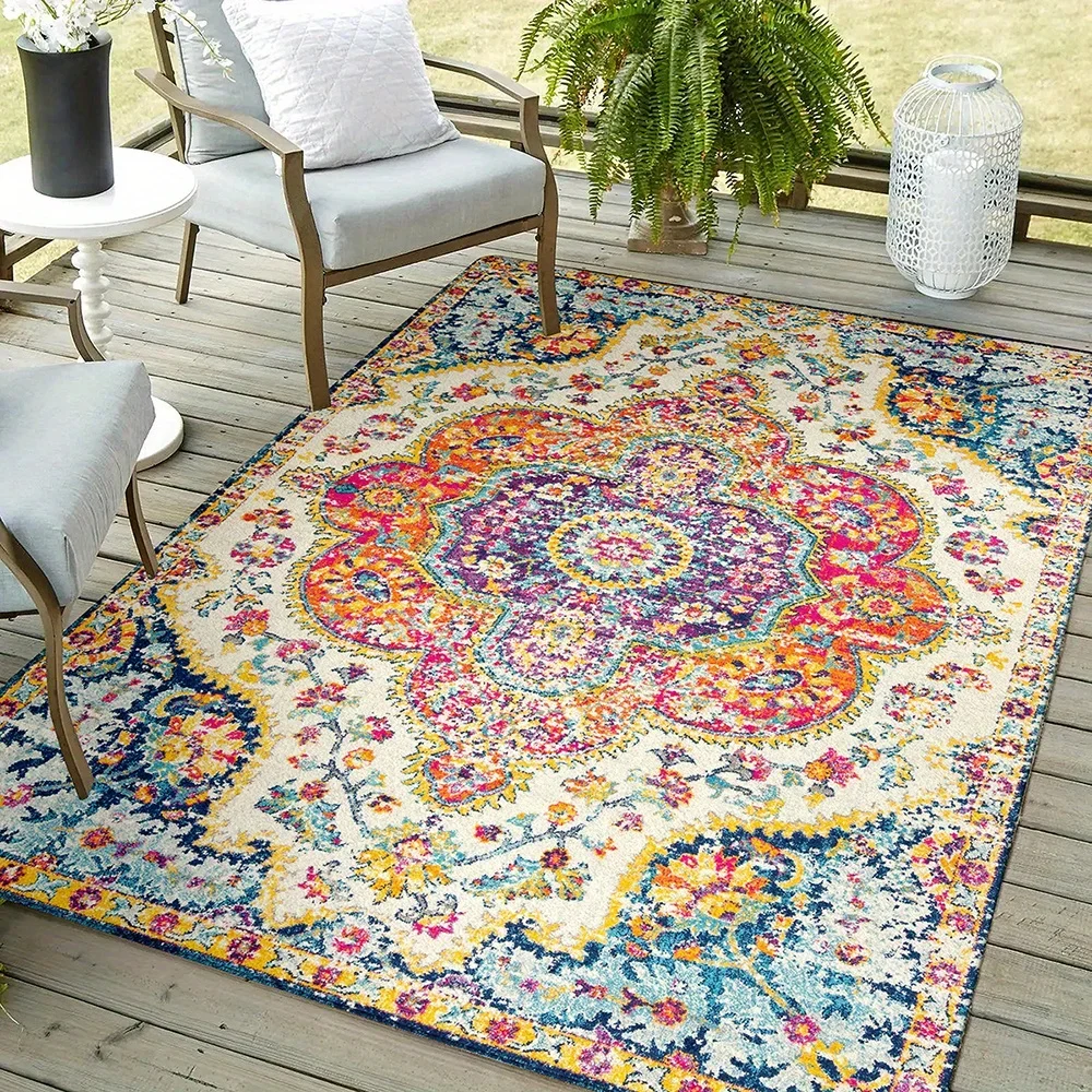 NONE Vintage Boho Persischer Läufer Teppich