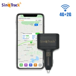 SinoTrack 4G USB Car Cigarette Lighter GPS Tracker ST-909L Car Phone Charger with Free Online Tracking APP