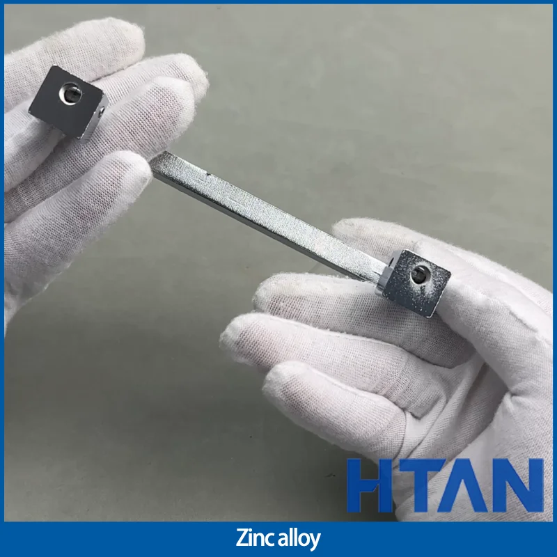 2pcs New Folding Inner Handle Zinc Alloy Industrial Machinery Equipment Cabinet Door Square Handle Accessories