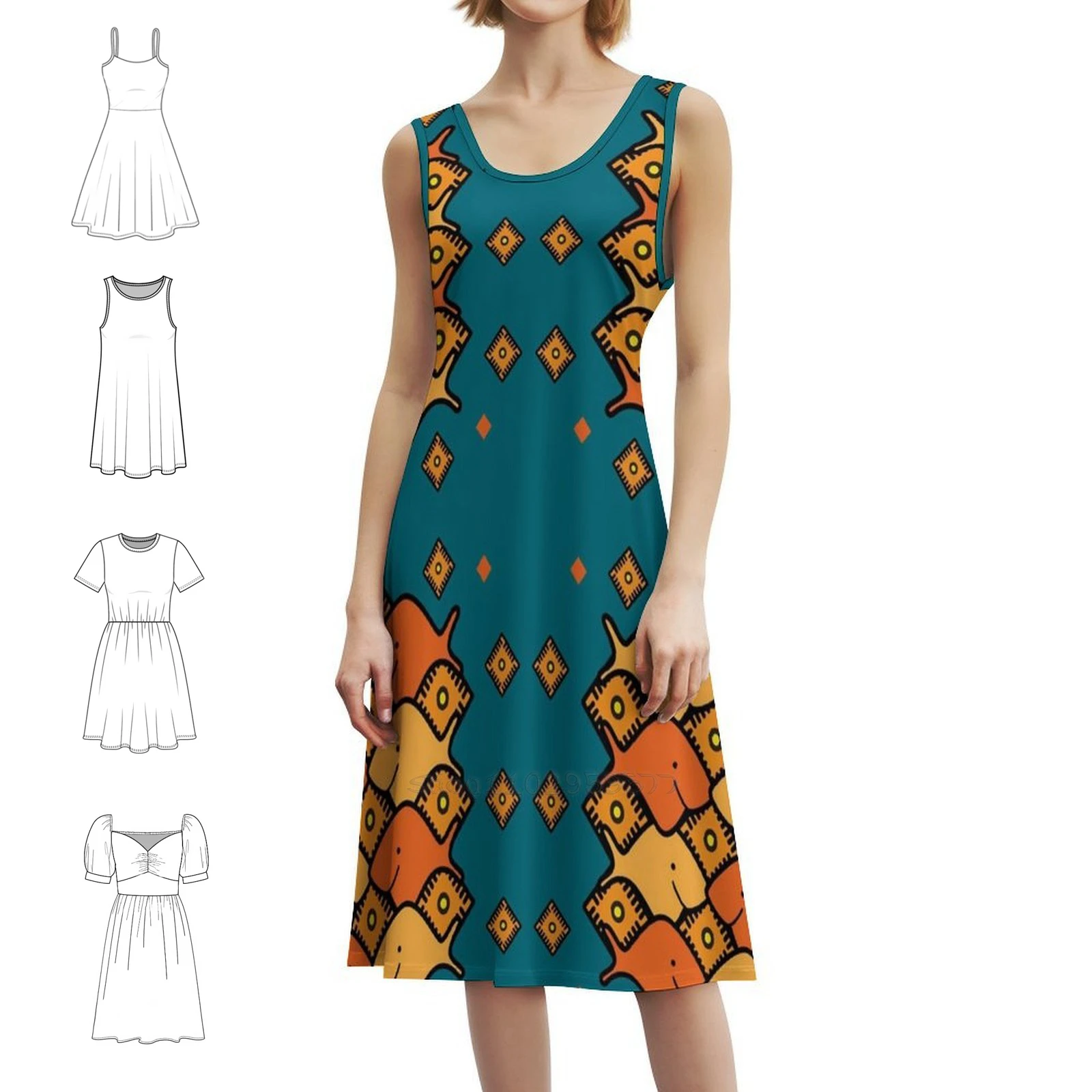 

Мини-платье Cheez-Its And Goldfish Forever в консервативном стиле для женщин, трапециевидное свободное повседневное дневное платье Cheezits Goldfish Snacks