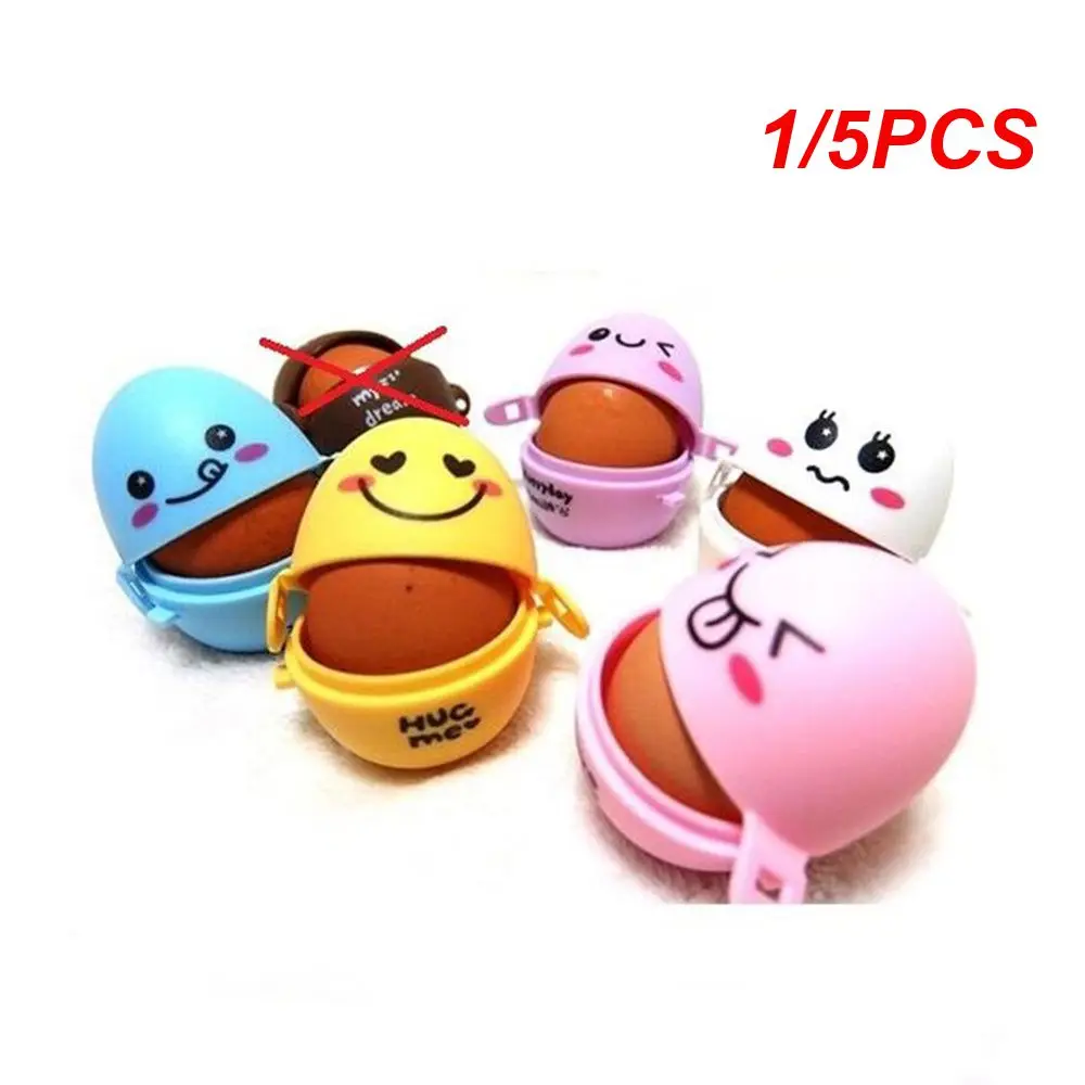 1/5PCS Outdoor Rich And Colorful Fun Simple High Quality Egg Protector Innovative Durable Egg Container Camping Equipment