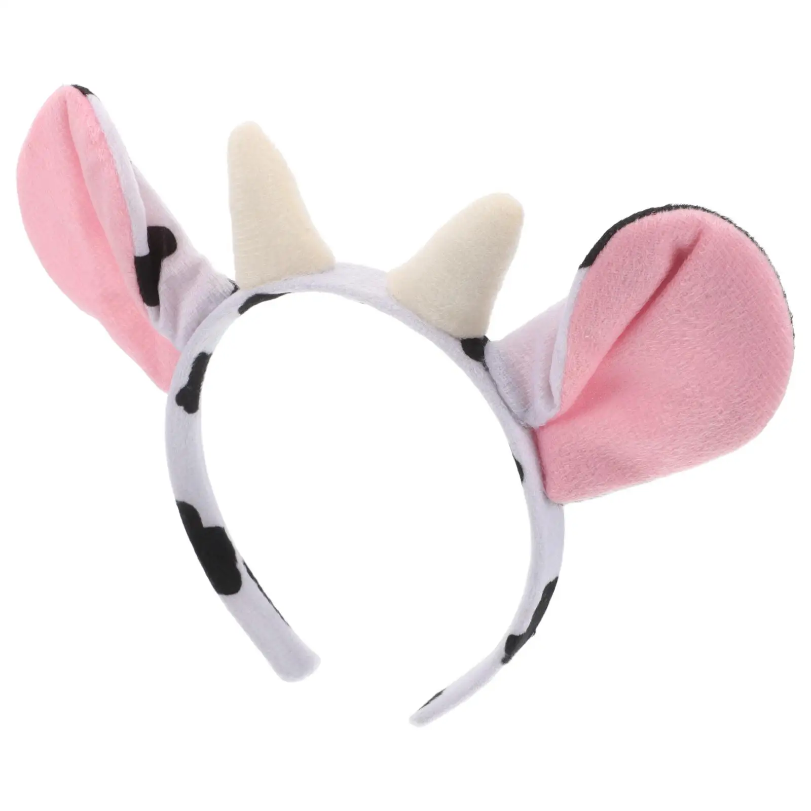 

Cute Cow Headband Child Cosplay Costume Accessories Soft Material Secure Fit Versatile Use Durable Craftsmanship Animal