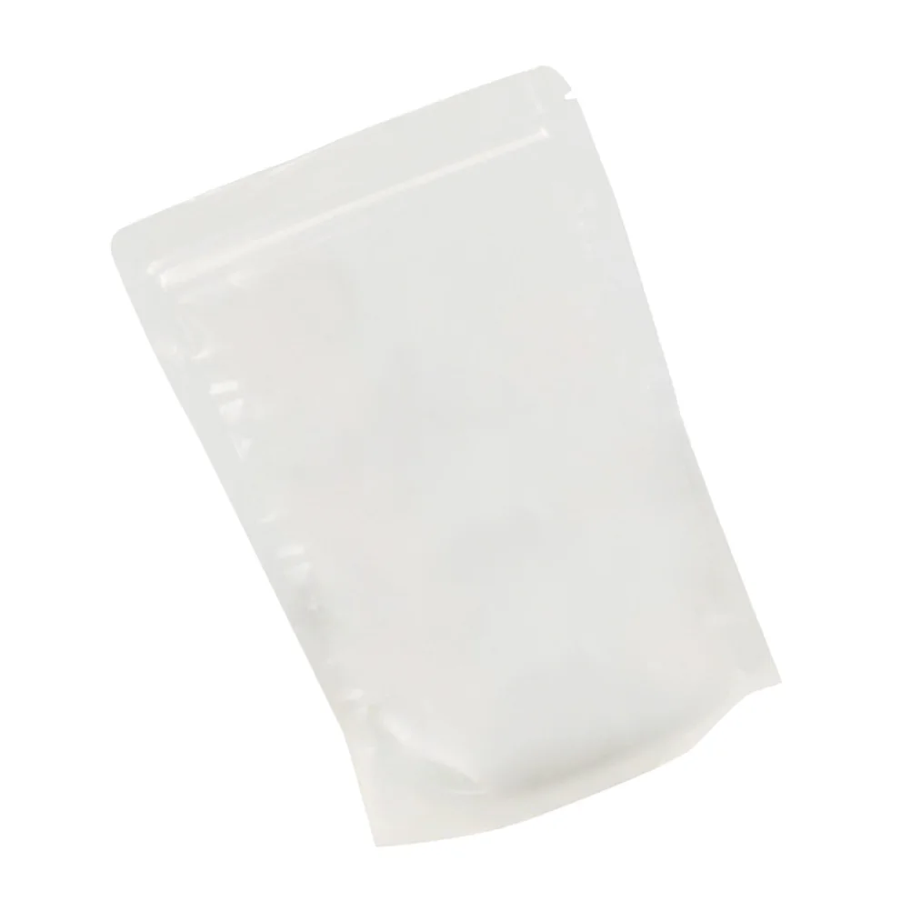 

100 Pcs Sealing Bags Food Grade PET PE Material Clear Transparent Reclosable Storage Bags For Cereals Snacks Tea