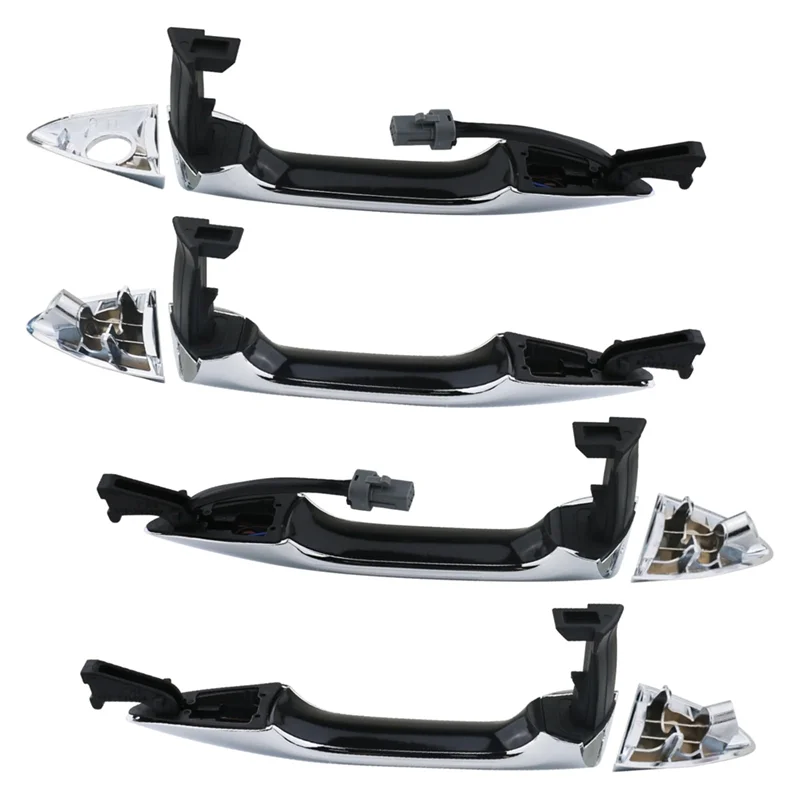 

Внешняя дверная ручка для Hyundai Elantra 2011-2016 с умной замочной скважиной 826623X000 826623X020 4 шт.-A14Z