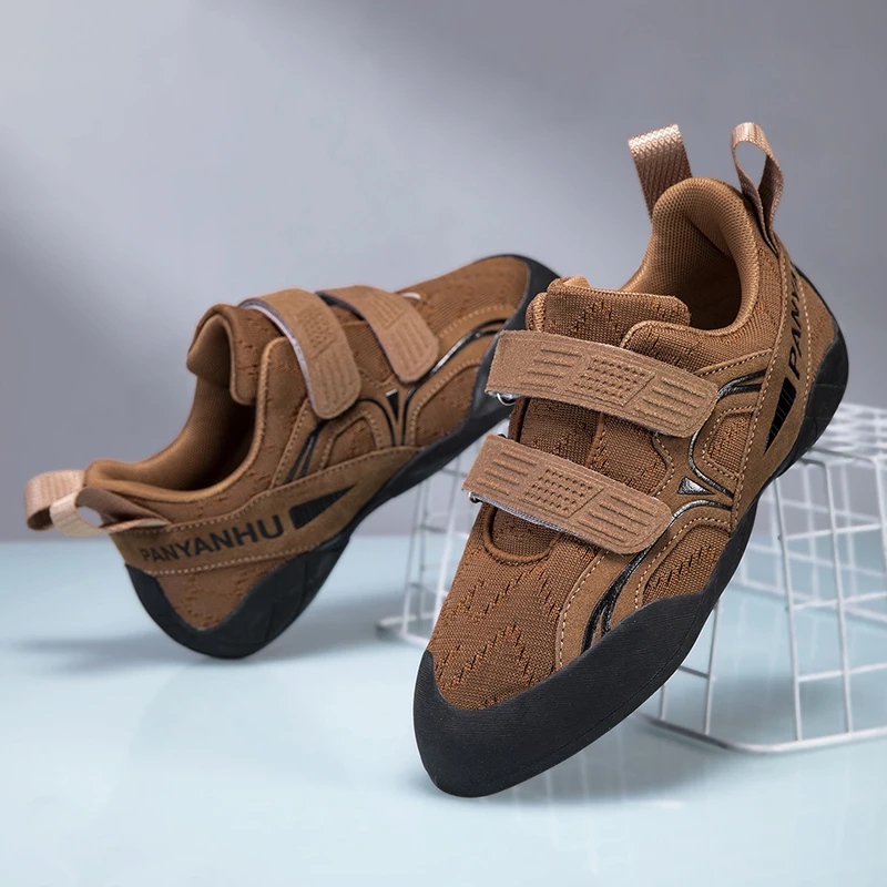 Luxury Style Rock Climbing Shoes Professional Unisex Beginner Bouldering Sneakers Boy Girl Rock-climb Athletic Shoes Trainer Men