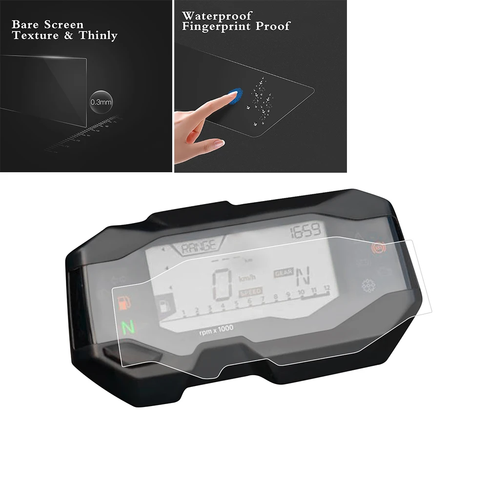

Motorcycle Accessories Speedometer Guard Scratch Cluster Screen Protection Film Protector For BMW G310GS G310R G310 GS 2017 2018