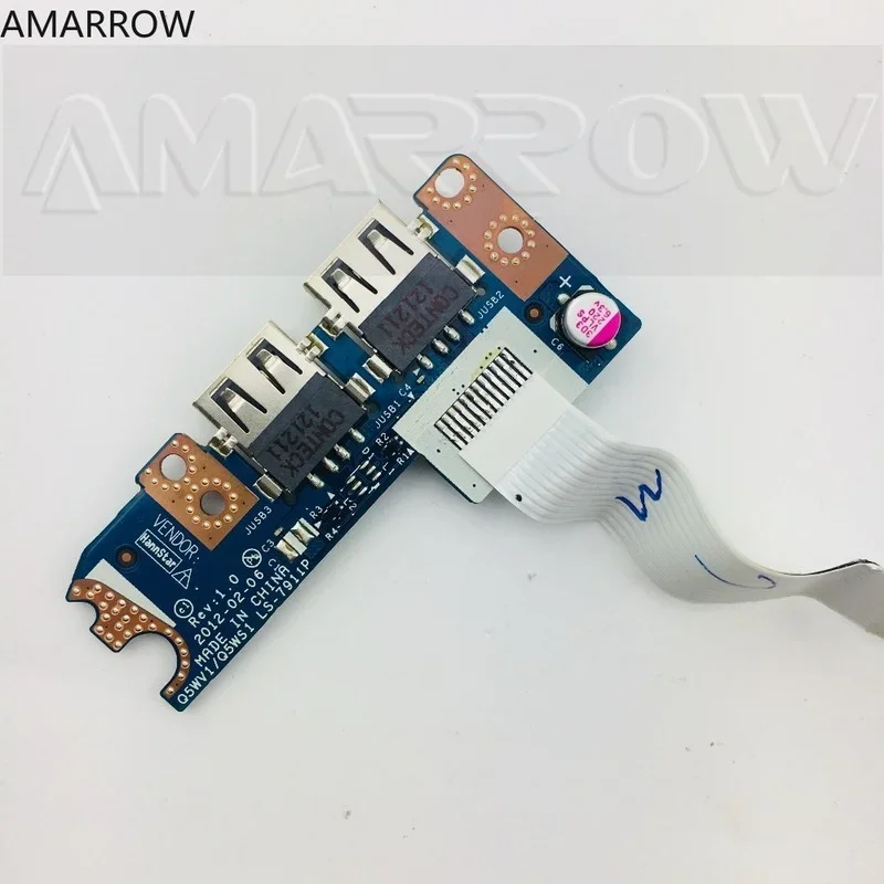 Original USB Board for ACER V3-571G V3-571 V3-551G V3-551 e1-531 Q5WV1 Q5WV8 E1-531 E1-571G LS-7911P LS-8331P