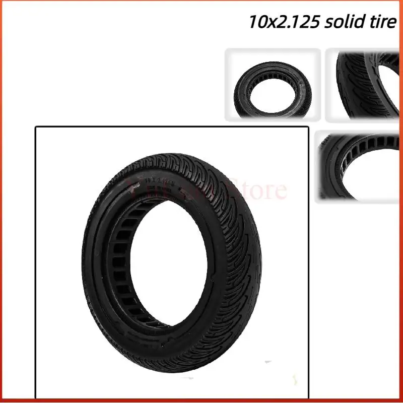 10*2.125 Solid Tire for  Electric Scooter Explosion-Proof Replacement 10 Inch Rubber Honeycomb Trye