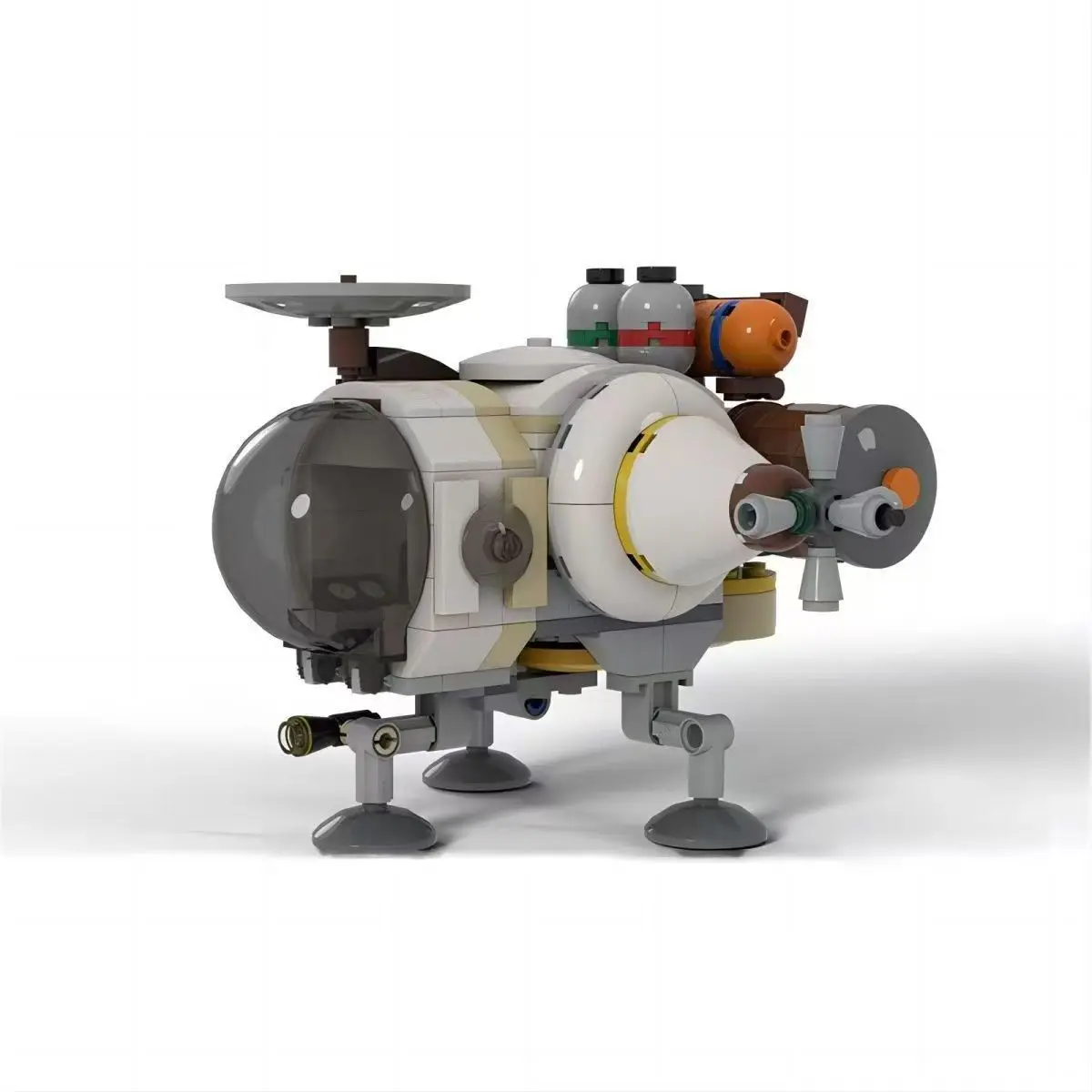 

MOC-54631 Interstellar Pioneer Exploration Spaceship Assembly Puzzle Building Blocks Toy Christmas Birthday Gift for kid Adults