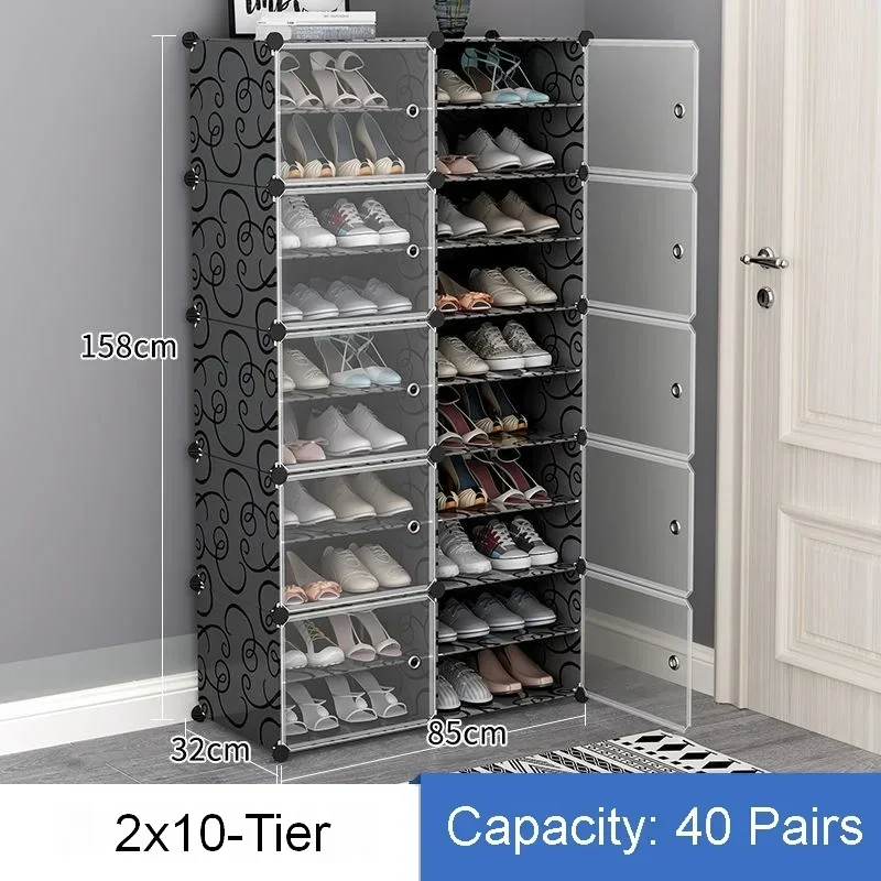 Shoe Organizer Ultra Thin Shoe Cabinet Stand Dorm Shelf Shoe Rack Closet Modern Muebles Para El Hogar Furniture Sets China